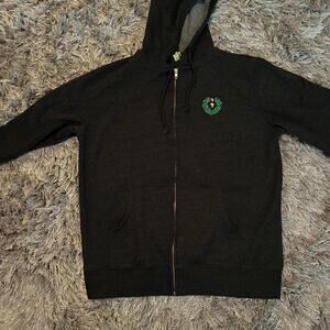 Black and green econsious zip